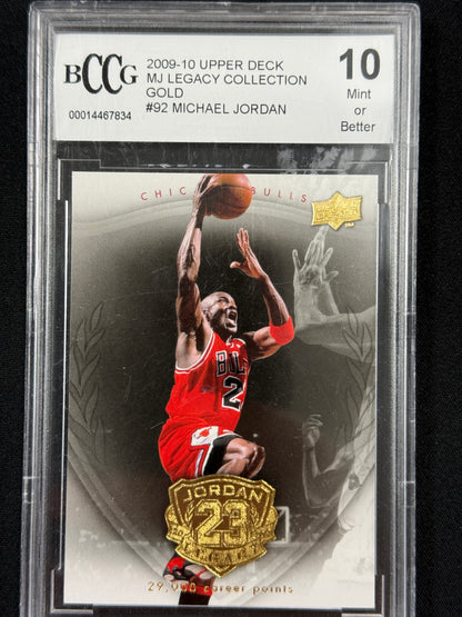 [BCCG 10] Michael Jordan #92 2009-10 UD MJ Legacy Collection