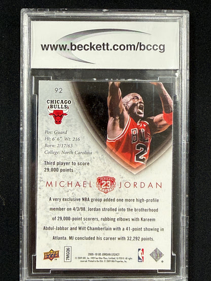 [BCCG 10] Michael Jordan #92 2009-10 UD MJ Legacy Collection