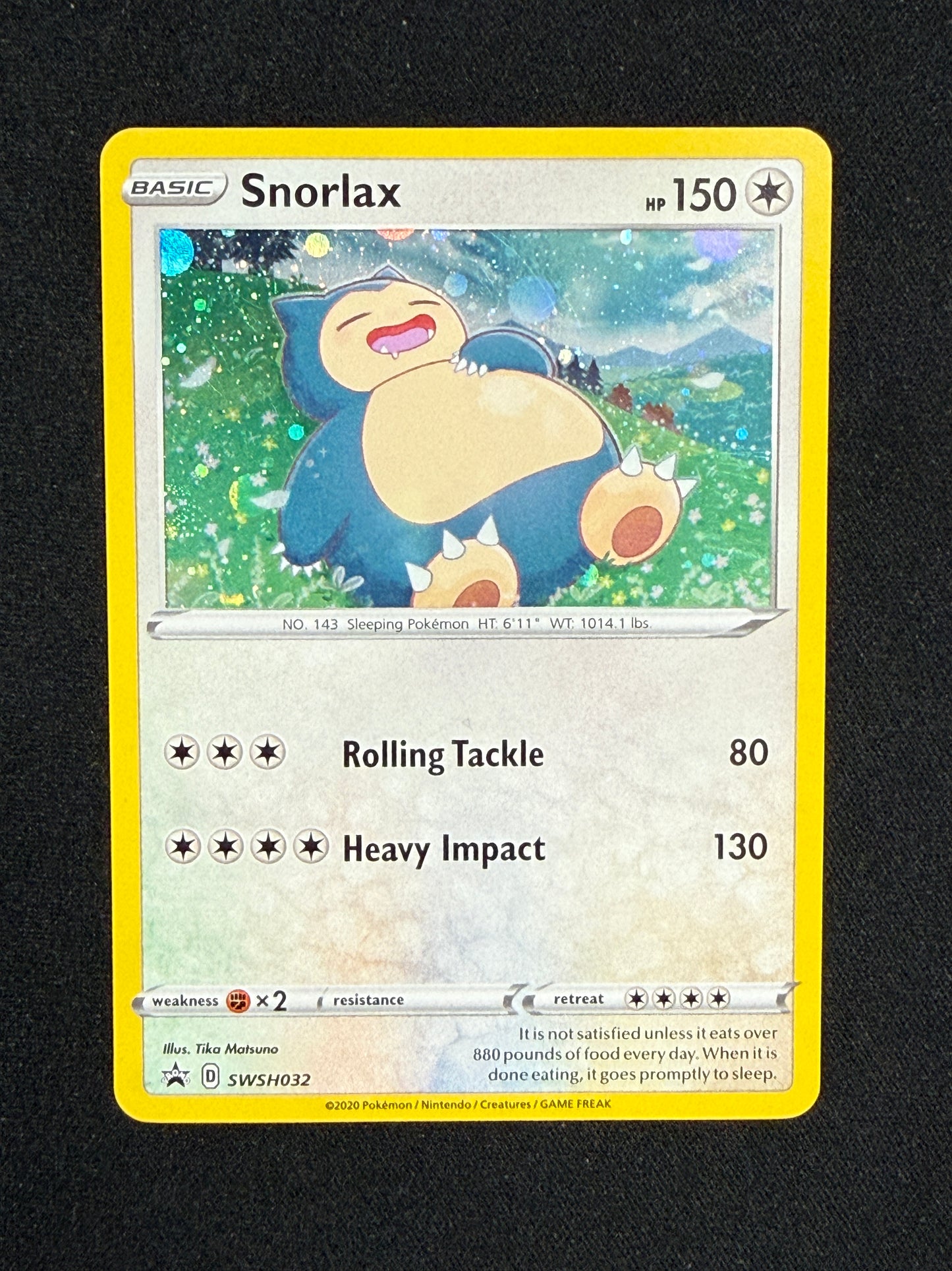 Snorlax #SWSH032 Promo