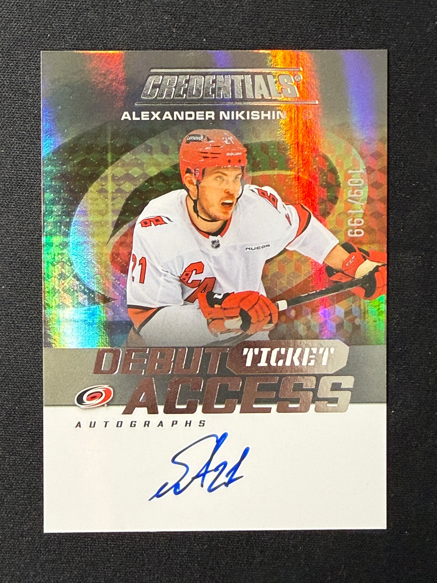 Alexander Nikishin 25-26 Credentials Hockey 109/199 DTA-AN