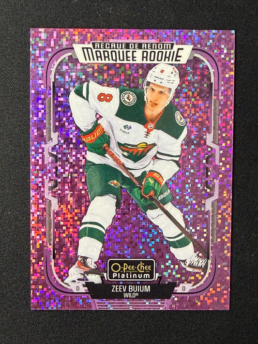 Zeev Buium #231 2025-26 O-Pee-Chee Platinum [Violet Pixels] /299