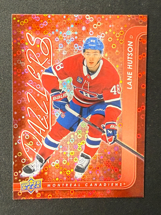 Lane Hutson [RC] #DZ-76 Dazzlers [Red]