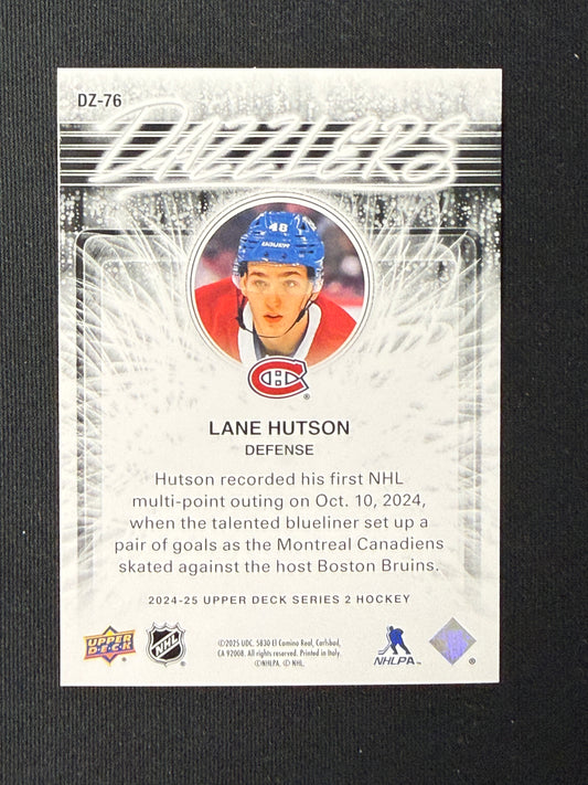 Lane Hutson [RC] #DZ-76 Dazzlers [Red]