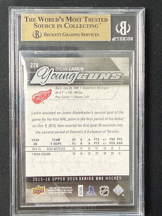 [BGS 9.5] Dylan Larkin #228 Young Guns