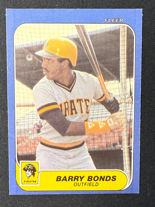 Barry Bonds #U-14 Fleer
