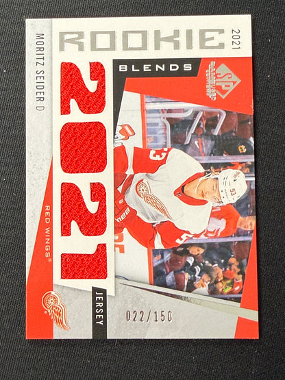Moritz Seider #RB-MS Rookie Blends /150