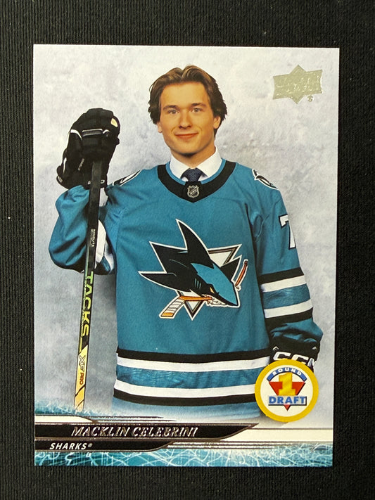 Macklin Celebrini [RC] #743 Round 1 Draft