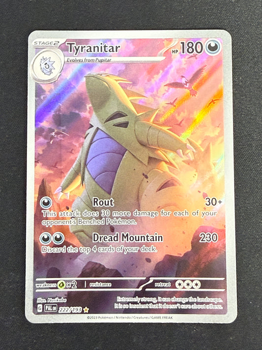 Tyranitar #222 Paldea Evolved