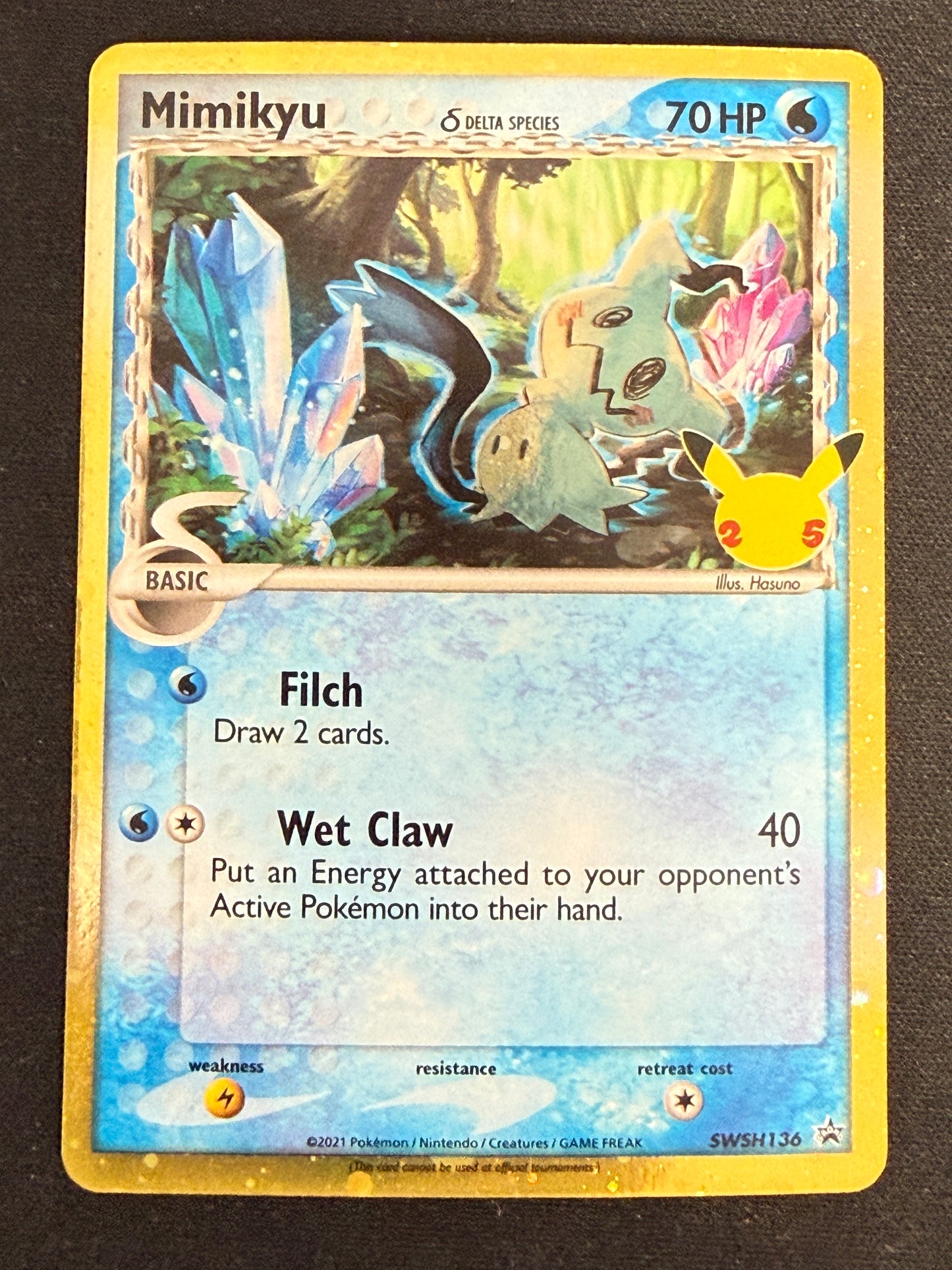 Mimikyu [Delta Species] #SWSH136 Celebrations