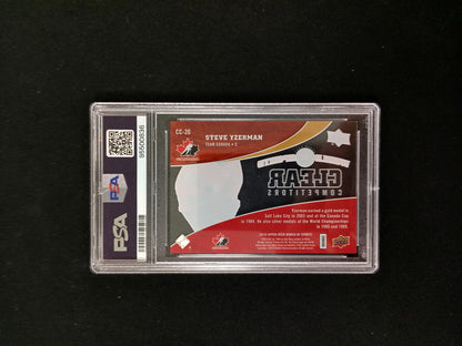 [PSA 9] 525/550 | Steve Yzerman #CC-20 Clear Competitors