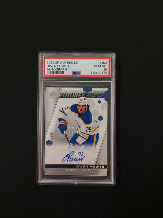 [PSA 10] Owen Power Auto #102 2022 SP Authentic