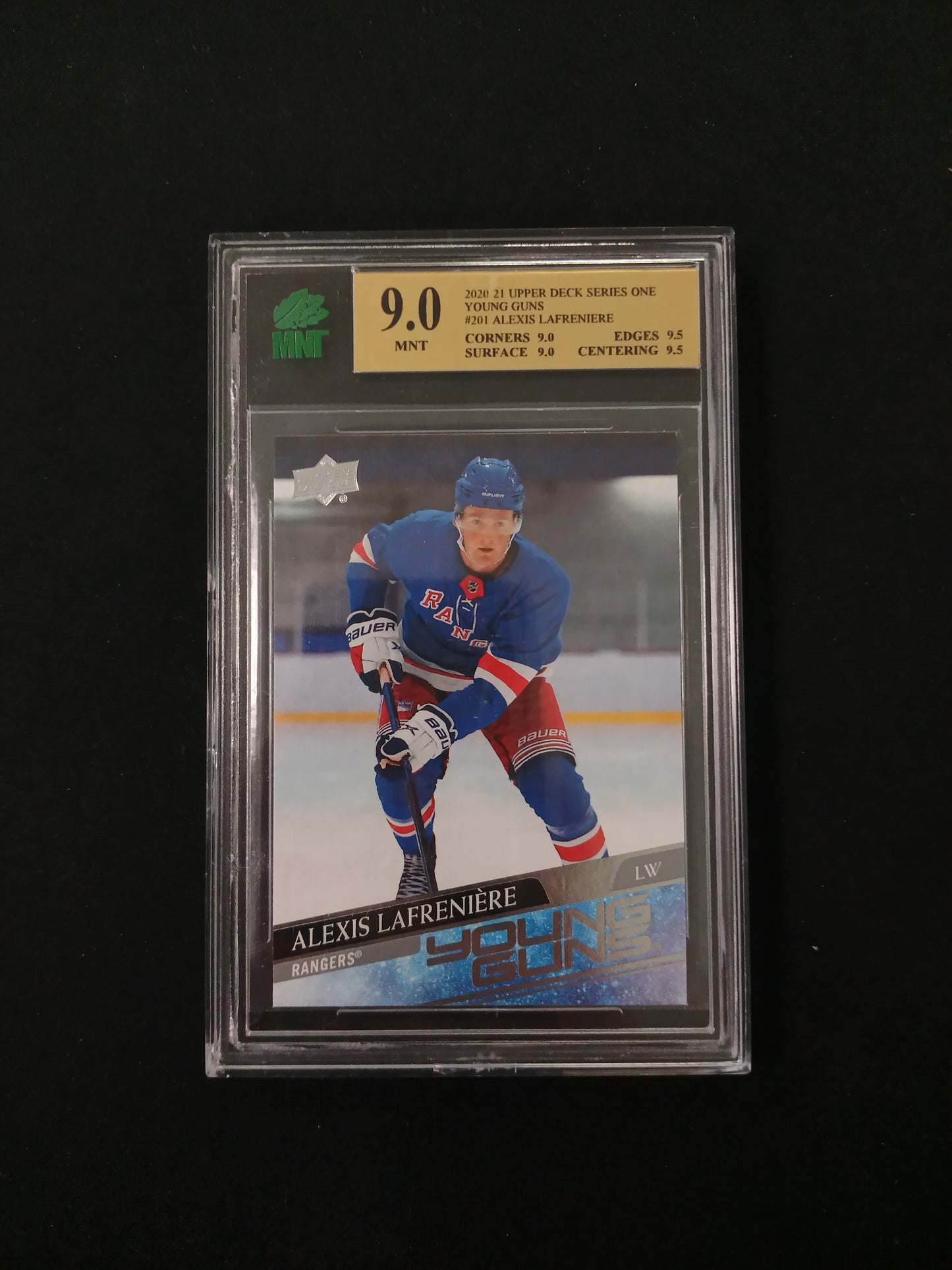 [MNT 9] Alexis LaFreniere -New York Rangers #201 Young Guns 2020-21 Upper Deck Series 1 Hockey
