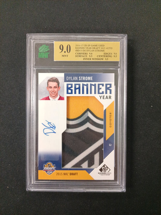 [MNT 9.0] 2016-17 UD SP Game Used #BD15-DS Dylan Strome