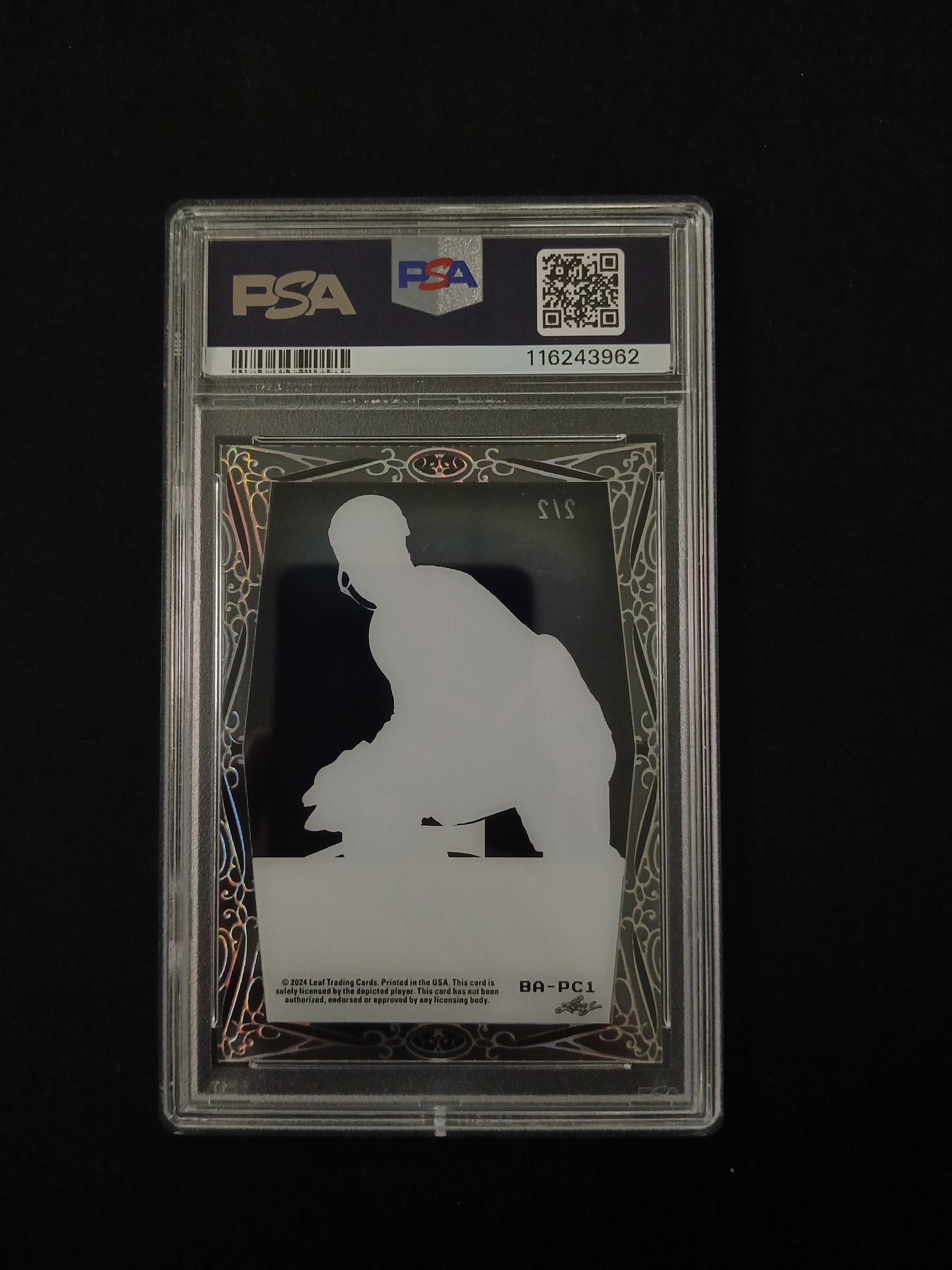 [PSA 9] Paul Coffey 2021 Leaf Metal Legends #BAPC1 Autograph-Silver Holo PETG