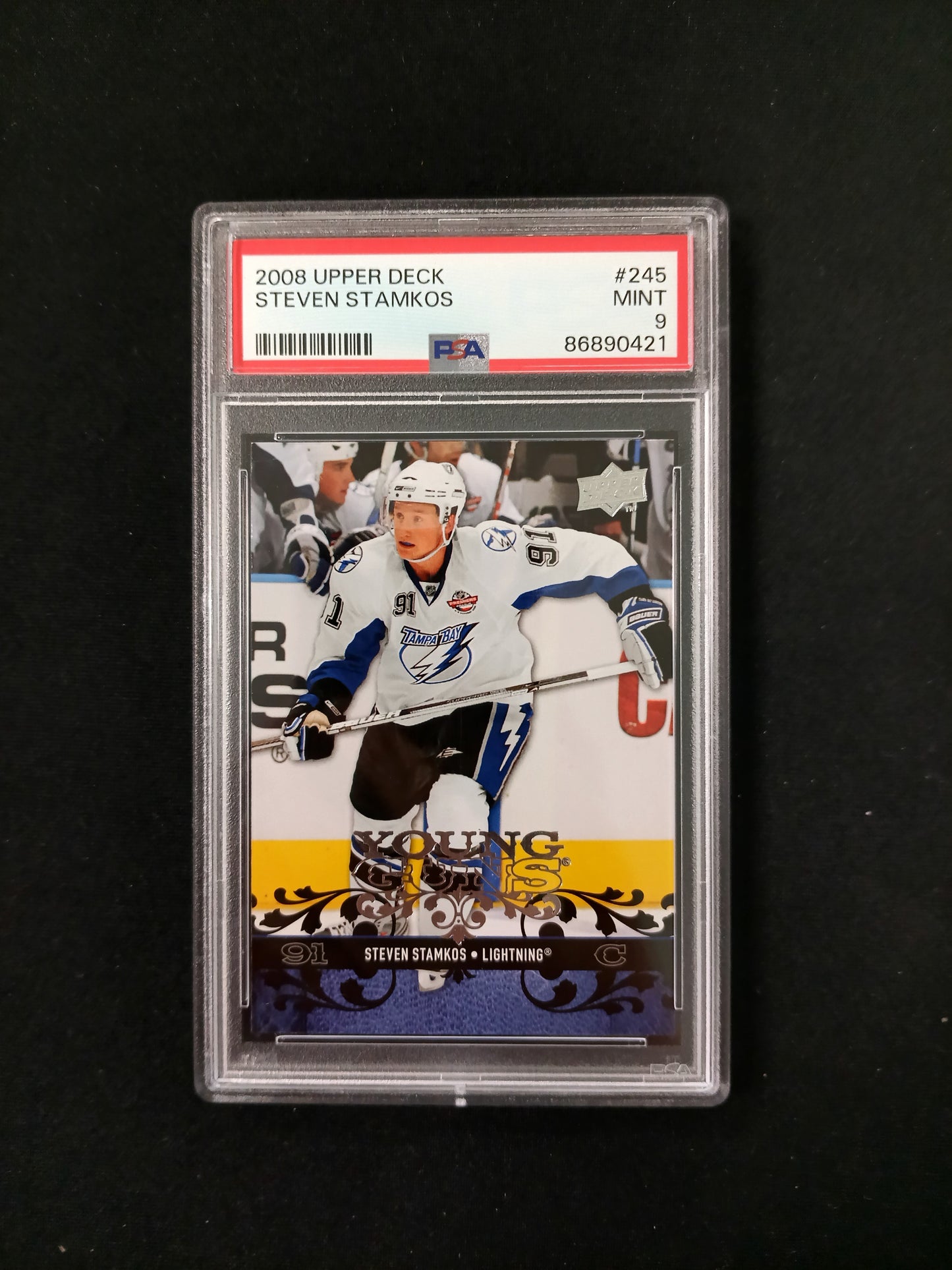[PSA 9] Steven Stamkos #245 2008 Upper Deck