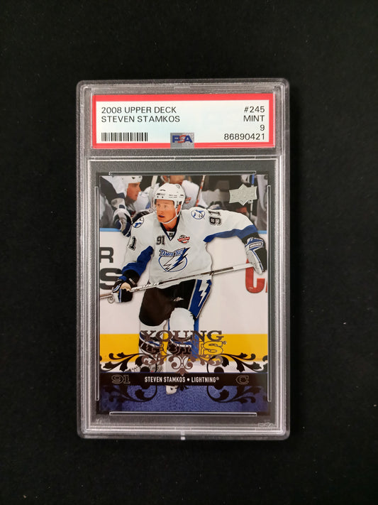 [PSA 9] Steven Stamkos #245 2008 Upper Deck