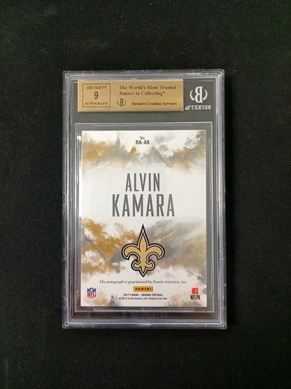 [BGS 9.5 - Auto 9] Alvin Kamara #RA-AK Origins Rookie Signatures