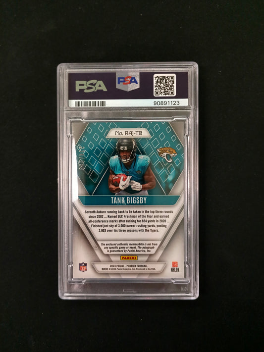 [PSA 9] 2023 Phoenix Tank Bigsby Rookie #RAJ-TB