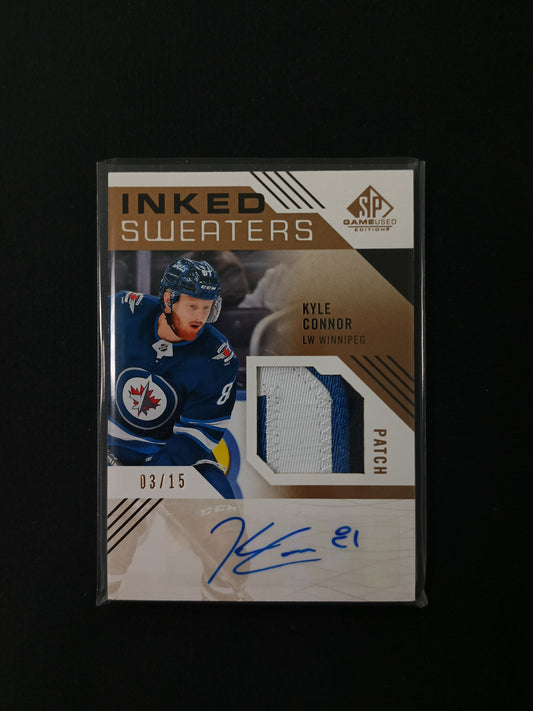 Kyle Connor #IS-KC 2018-19 Inked Sweaters - Upper Deck Hockey