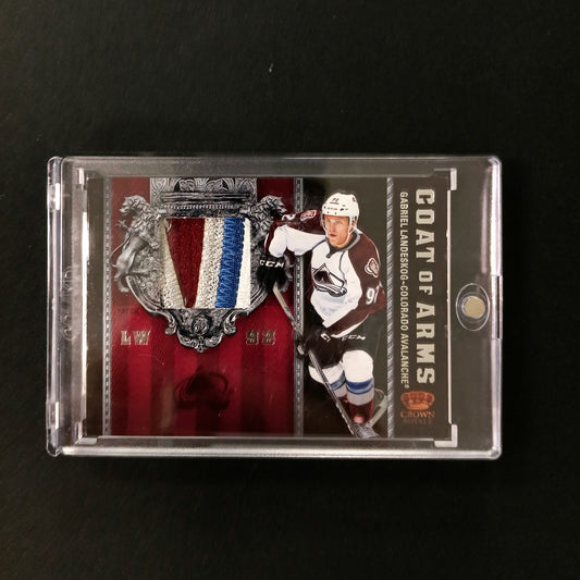 Gabriel Landeskog #11 Coat of Arms - Crown Royale