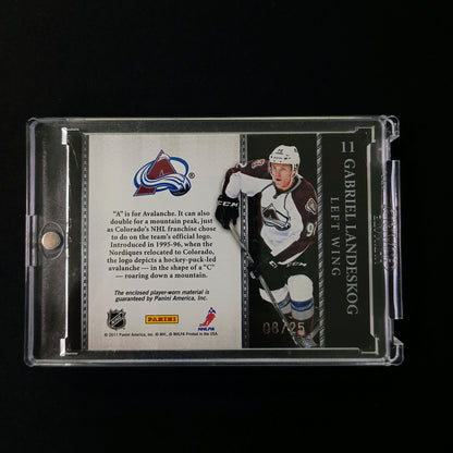 08/25 | Gabriel Landeskog #11 Coat of Arms - Crown Royale