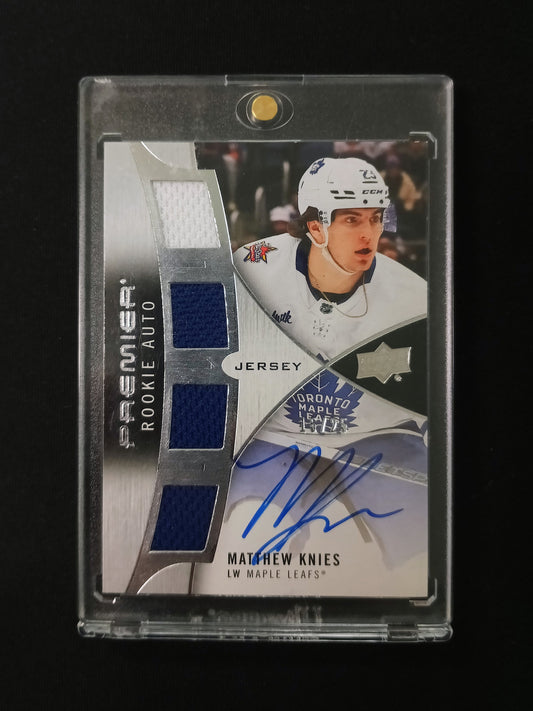 Matthew Knies #PRA-KN Premier Rookie Auto