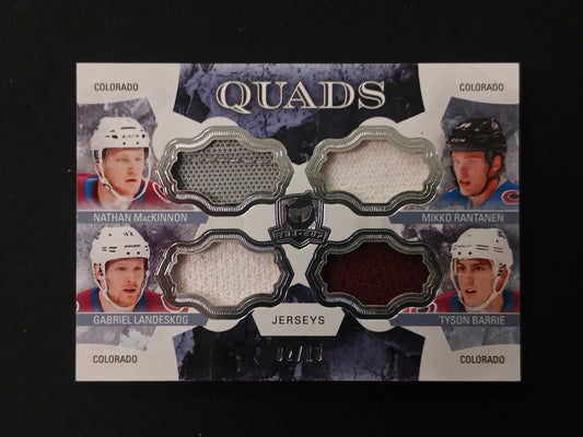 Mackinnon, Landeskog, Rantanen, Barrie #C4-COL Quads
