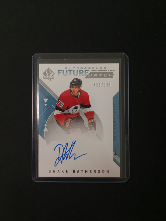 Drake Batherson #218 Future Watch Auto