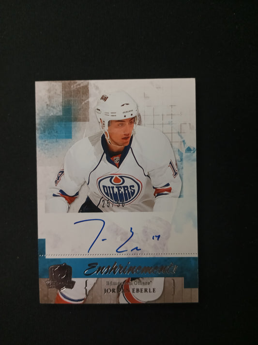 Jordan Eberle #CE-JE Enshrinements 2010-11
