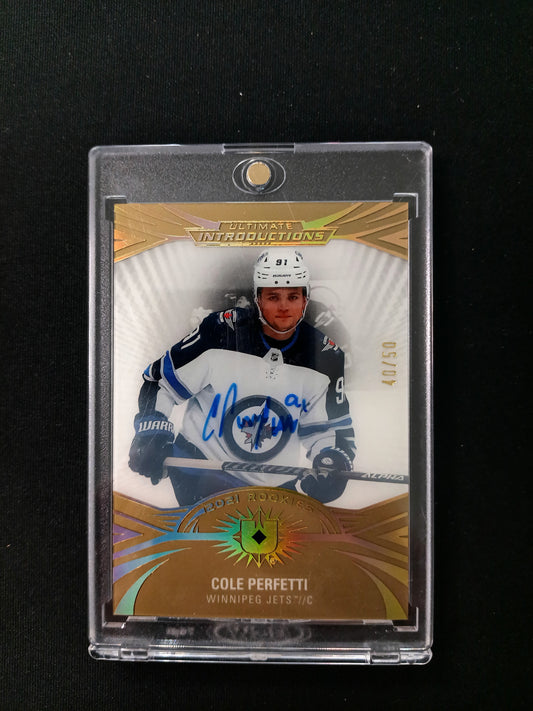 Cole Perfetti #Ul-18 Ultimate Introductions