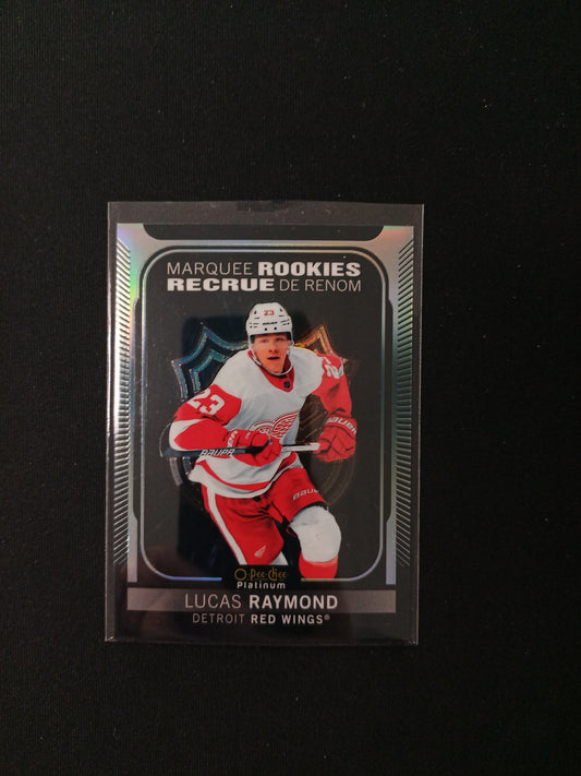 Lucas Raymond #286 Marquee Rookies - Black Shield