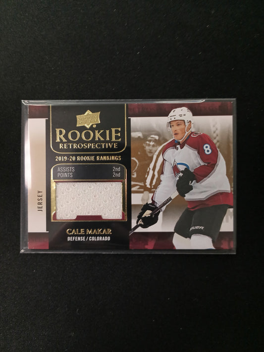Cale Makar #RR-10 Rookie Retrospective