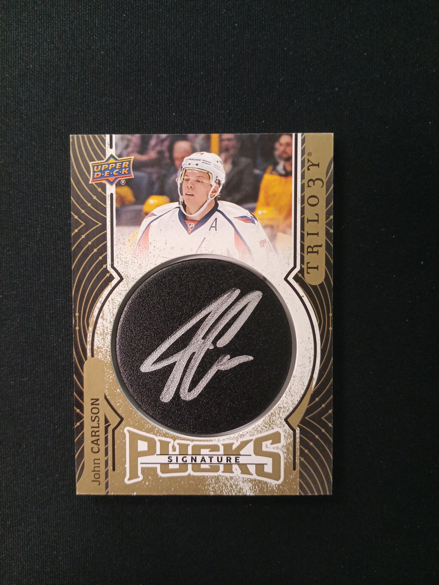 John Carlson #SP-JC Signature Pucks