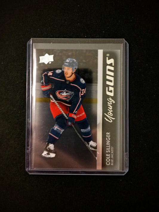Cole Sillinger #498 Young Guns Clear Cut