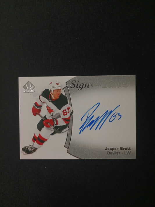 Jesper Bratt #SOTT-JB Sign of the Times