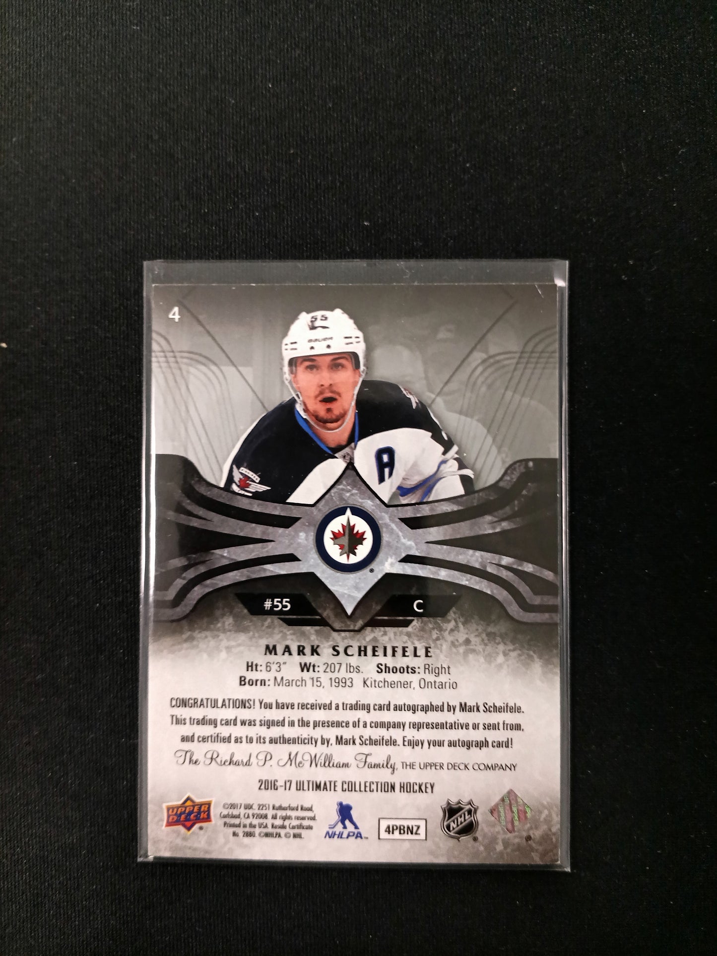 Mark Scheifele #4 Ultimate Collection