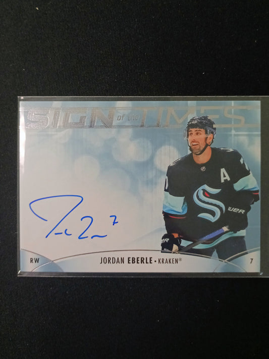 Jordan Eberle #SOTT-JB Sign of the Times