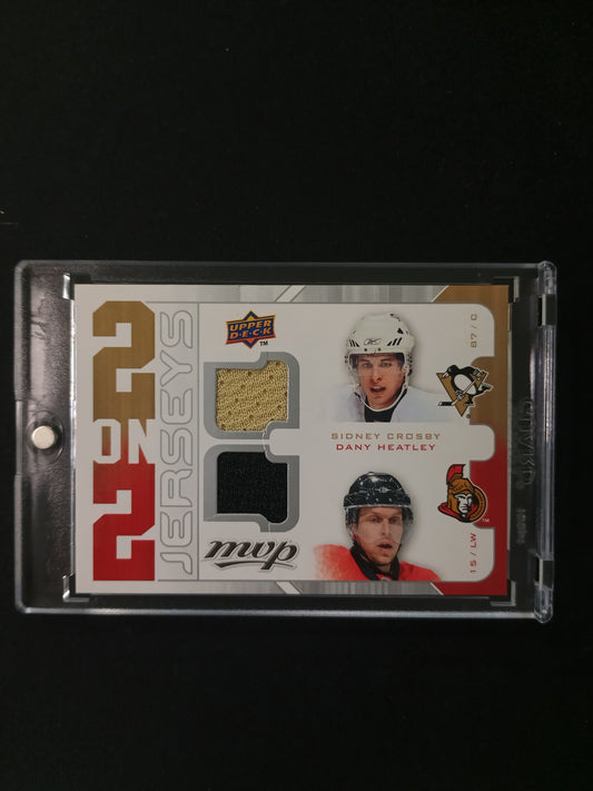 2 On 2 Jerseys #J2-CHSN Crosby, Heatley, Spezza, Nash