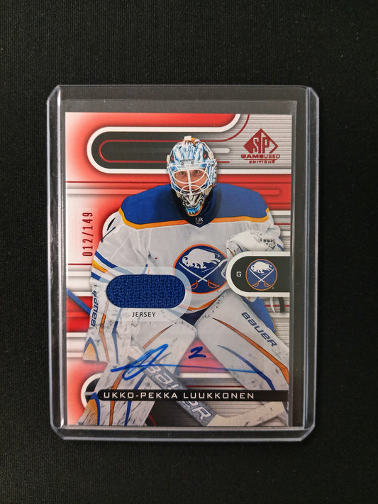 Ukko-Pekka Luukkonen #70 SP Game Used