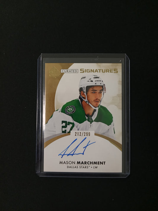 Mason Marchment #SPC-MM 2023-24 Auto SP Authentic