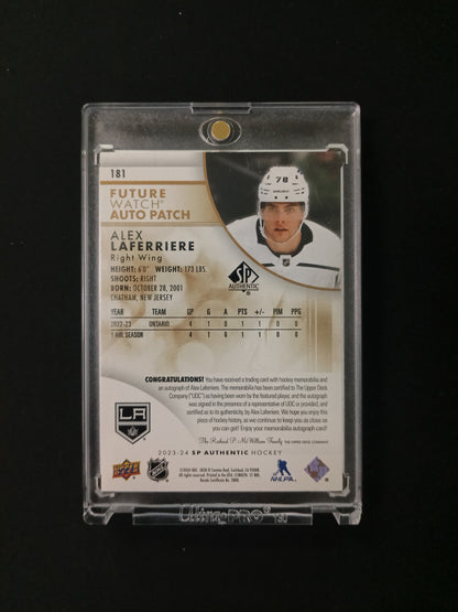 95/100 | Alex Laferriere #181 Future Watch Auto Patch