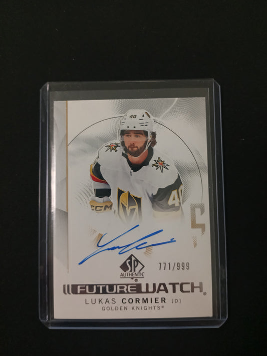 Lukas Cormier #118 Future Watch Auto