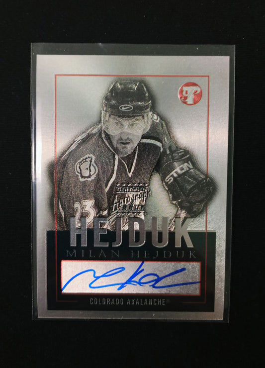 Milan Hejduk - Colorado Avalanche #PE-MH Topps 2003-04 Pristine Hockey