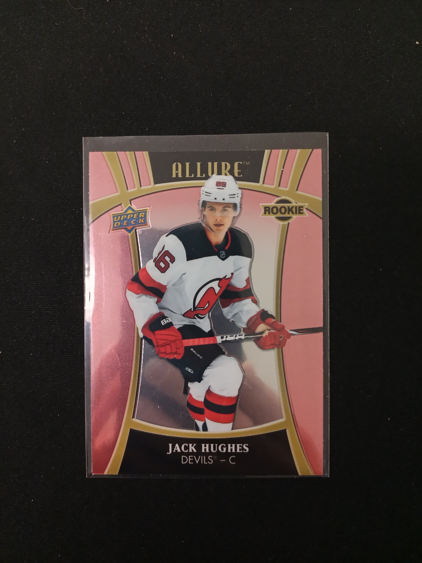 Jack Hughes [RC] #110 Allure [Pink Diamond]