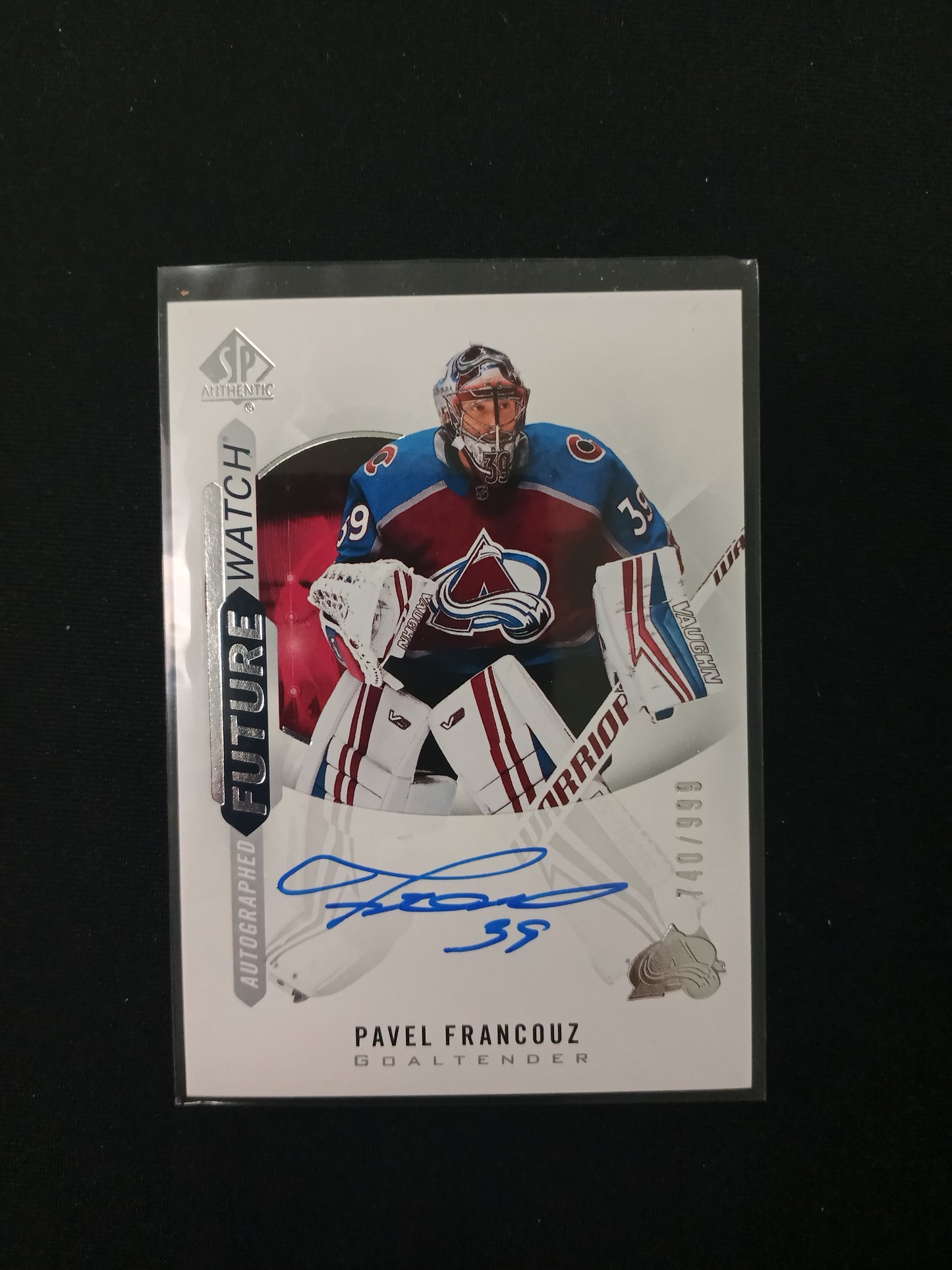 Pavel Francouz #158 Future Watch Auto