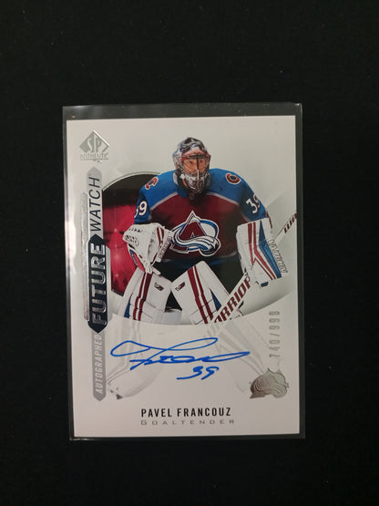 Pavel Francouz #158 Future Watch Auto