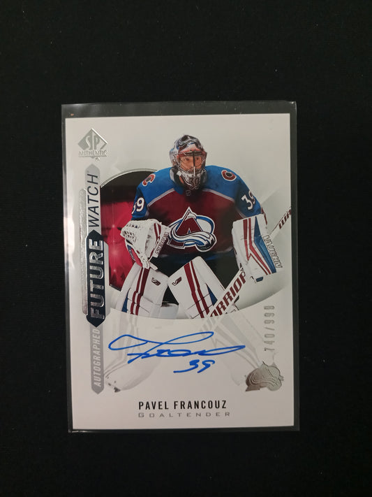 Pavel Francouz #158 Future Watch Auto