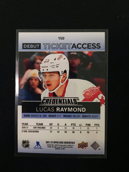 70/99 | Lucas Raymond #150 Debut Ticket Access