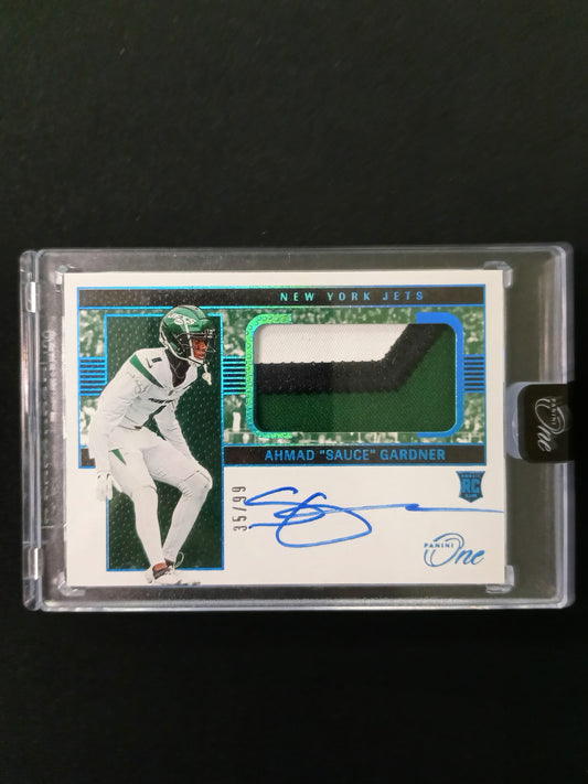 Ahmad "Sauce" Gardner #3 Panini - One