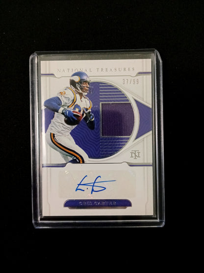 37/99 | Cris Carter #MS-CC National Treasures